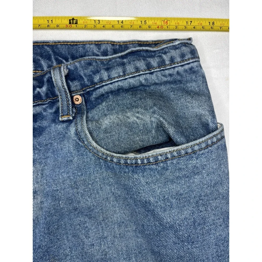 Polo Jeans Company Ralph Lauren Men's 34x34 Vintage Denim Blue Jeans Baggy READ!
